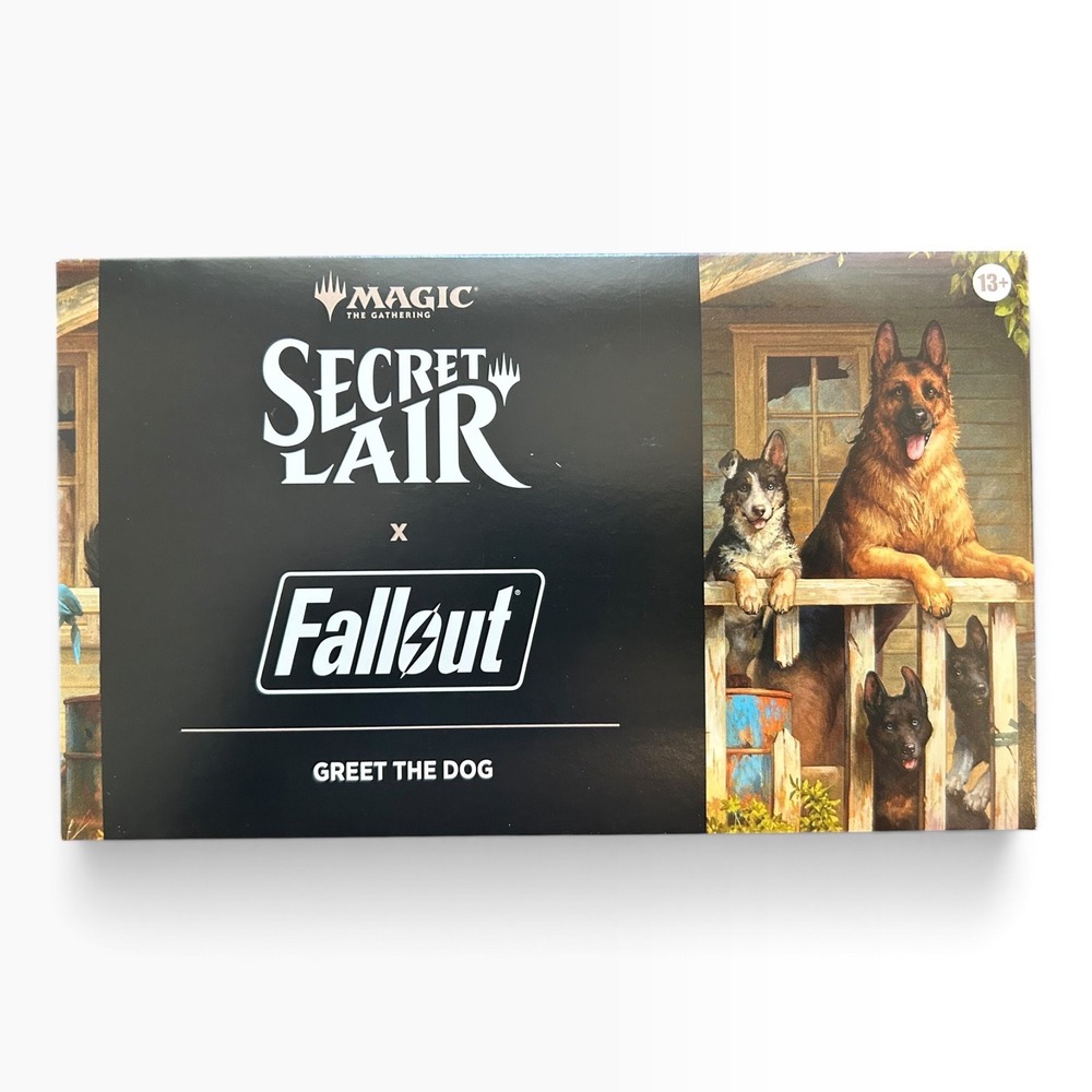 Magic The Gathering Secret Lair x Fallout Greet the Dog Foil Edition NEW